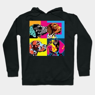 German Shorthaired Pointer Pop Art - Dog Lover Gifts Hoodie